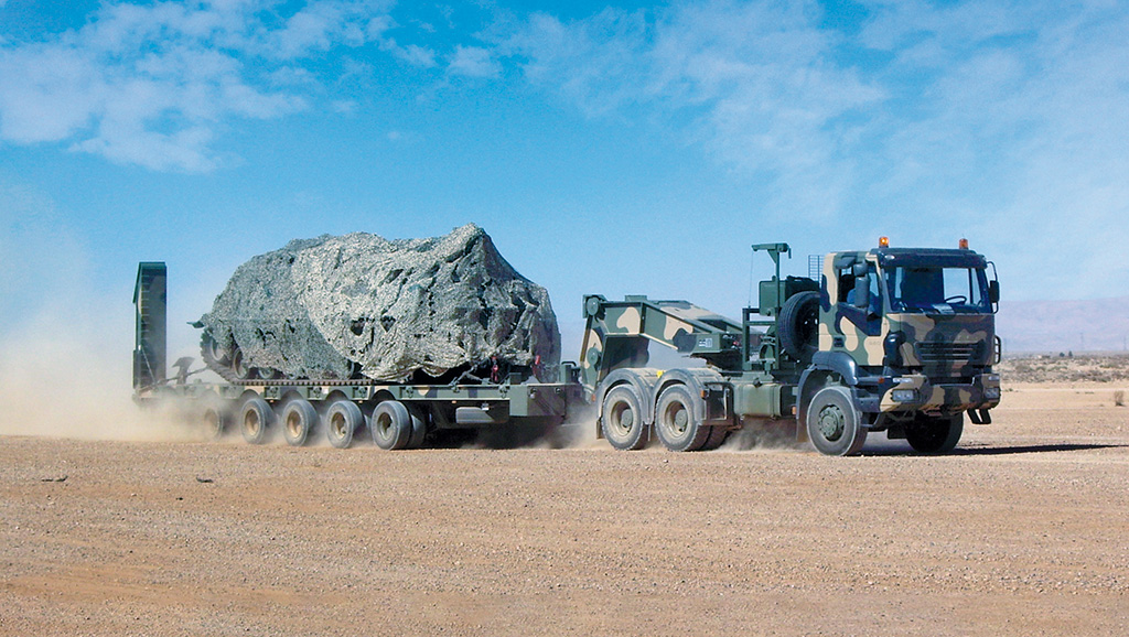 Transporte blindado pesado